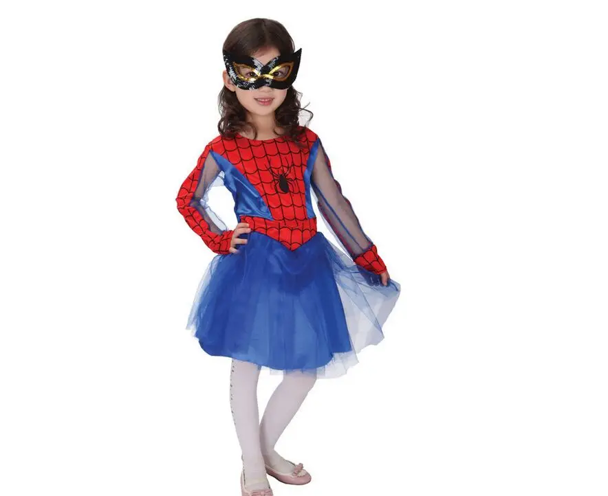 spider girl costume halloween costume for kids fancy costume for girls kids anime cosplay dress performance - Spider Girl Halloween Costumes spider girl costume halloween costume for kids fancy costume for girls kids anime cosplay dress performance - Spider Girl Halloween Costumes