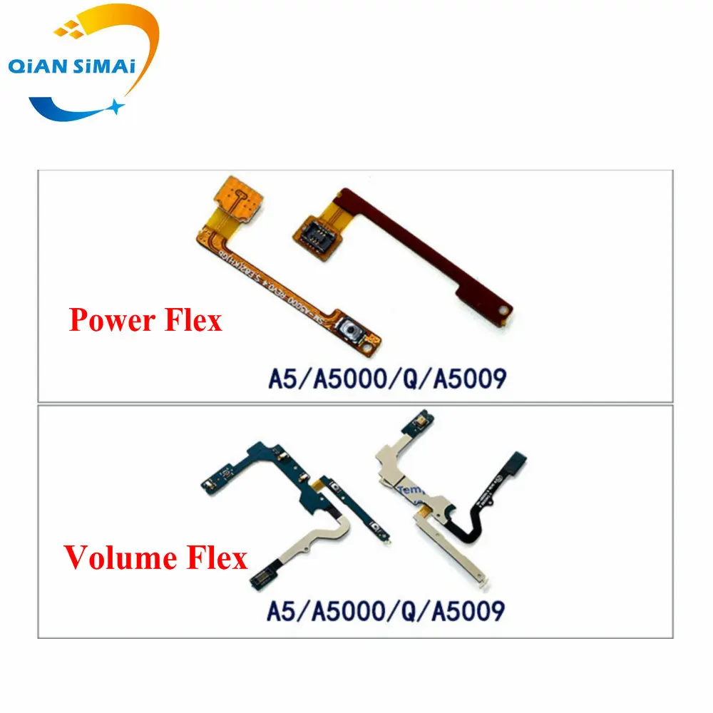 

QiAN SiMAi 1 шт. новый 100% высококачественный гибкий кабель для Samsung A5 A5000 A5000Q A5009