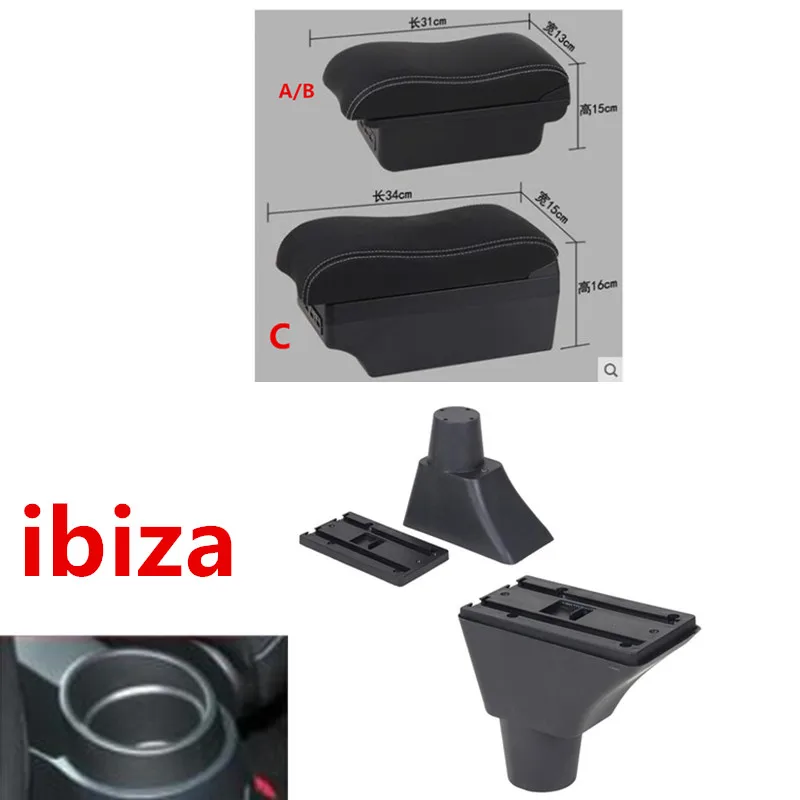 

For Seat ibiza armrest box