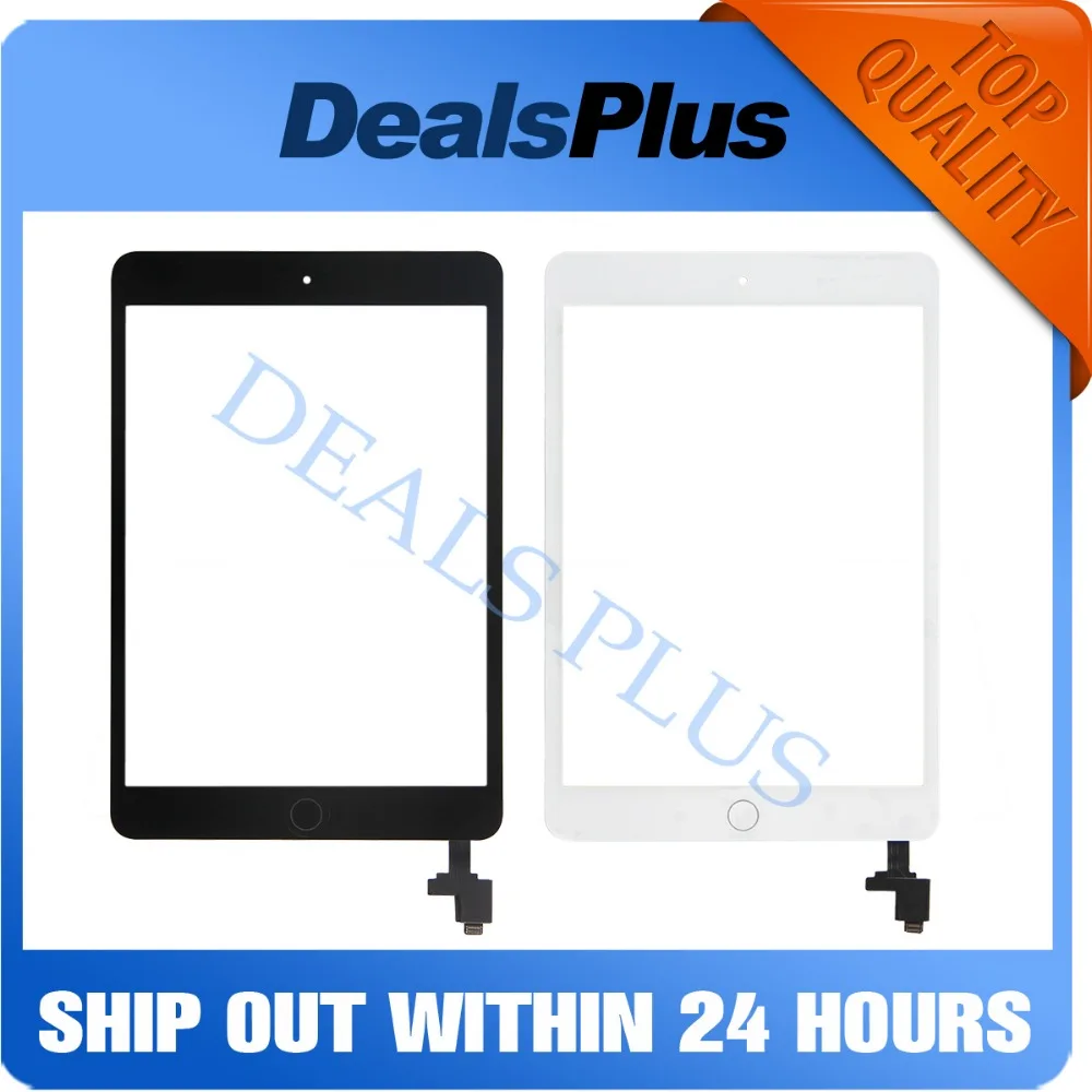 

Replacement New Touch Screen Digitizer with IC+Home Button+Flex Cable For iPad Mini 1 A1432 A1454 A1455 Mini 2 A1489 A1490 A1491