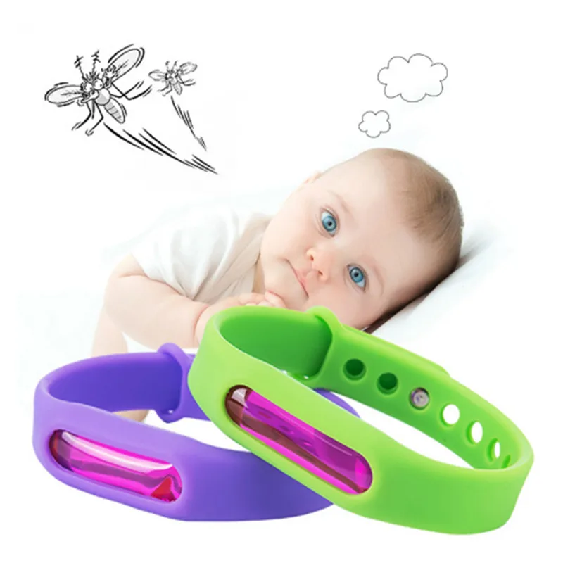 

SUEF 1set Bracelet+Anti Mosquito Capsule Pest Insect Bugs Control Mosquito Repellent Wristband For Kids Mosquito Killer @1