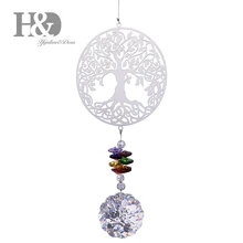 H& D Crystal Suncatcher Радужный производитель, древо жизни
