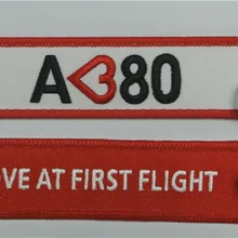 Я люблю A380 любовь на первый взгляд самолета Брелок для ключей