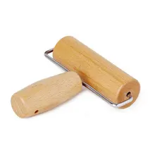 4,75 дюймов Дерево тесто ролик для выпечки, пиццы пасты ручной прокатки