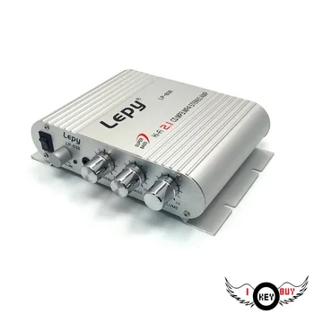 

High Fidelity 12V 40W 2.0 + Subwoofer 2.1 Channel HIFI Amplifier Subwoofer RCA Input Socket Aluminum