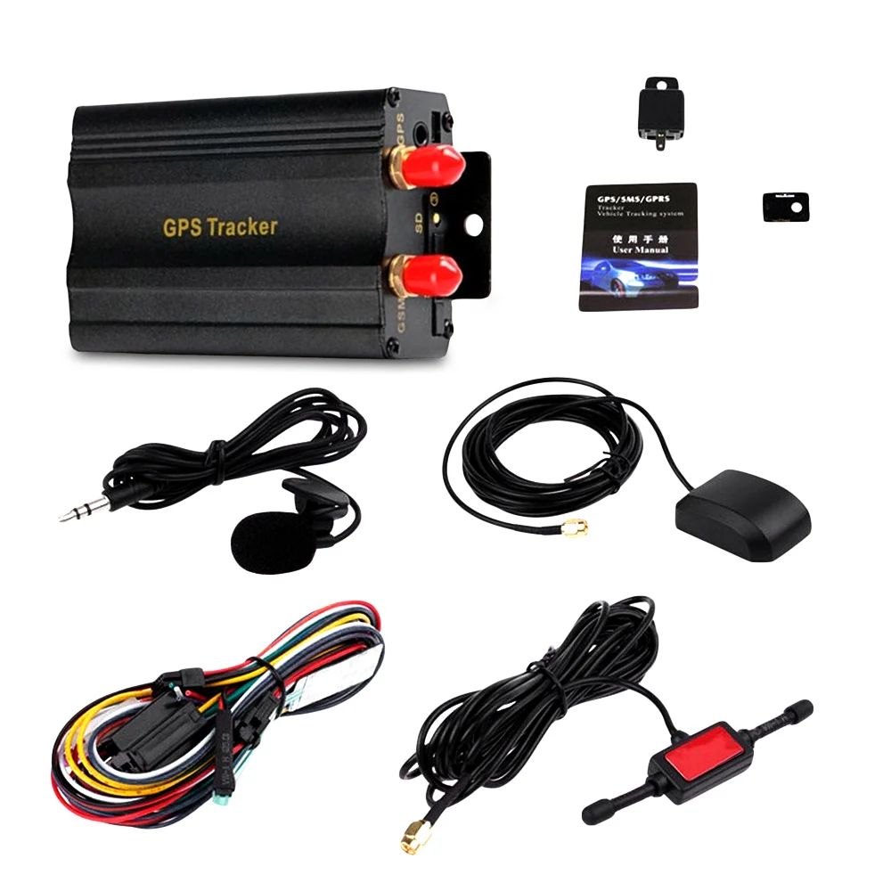 Auto GPS Tracker SMS GPRS Mini echtzeit Locator Gerät Anti-theft Über Geschwindigkeit Alarm Daten T