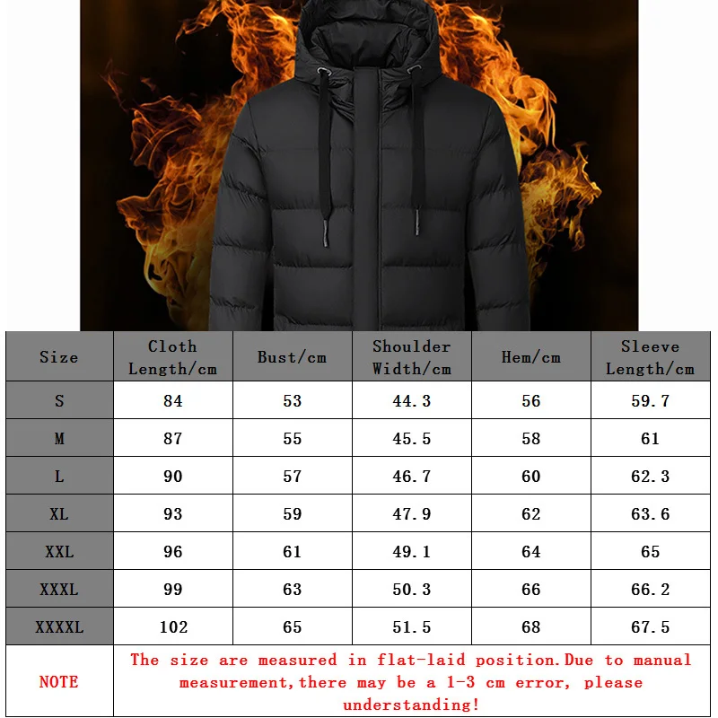 USB Смарт Термостат с подогревом куртки Спорт на открытом воздухе Туризм ветровка Зима сохраняет тепло длинное пальто для мужчин с капюшоном вниз хлопок одежда
