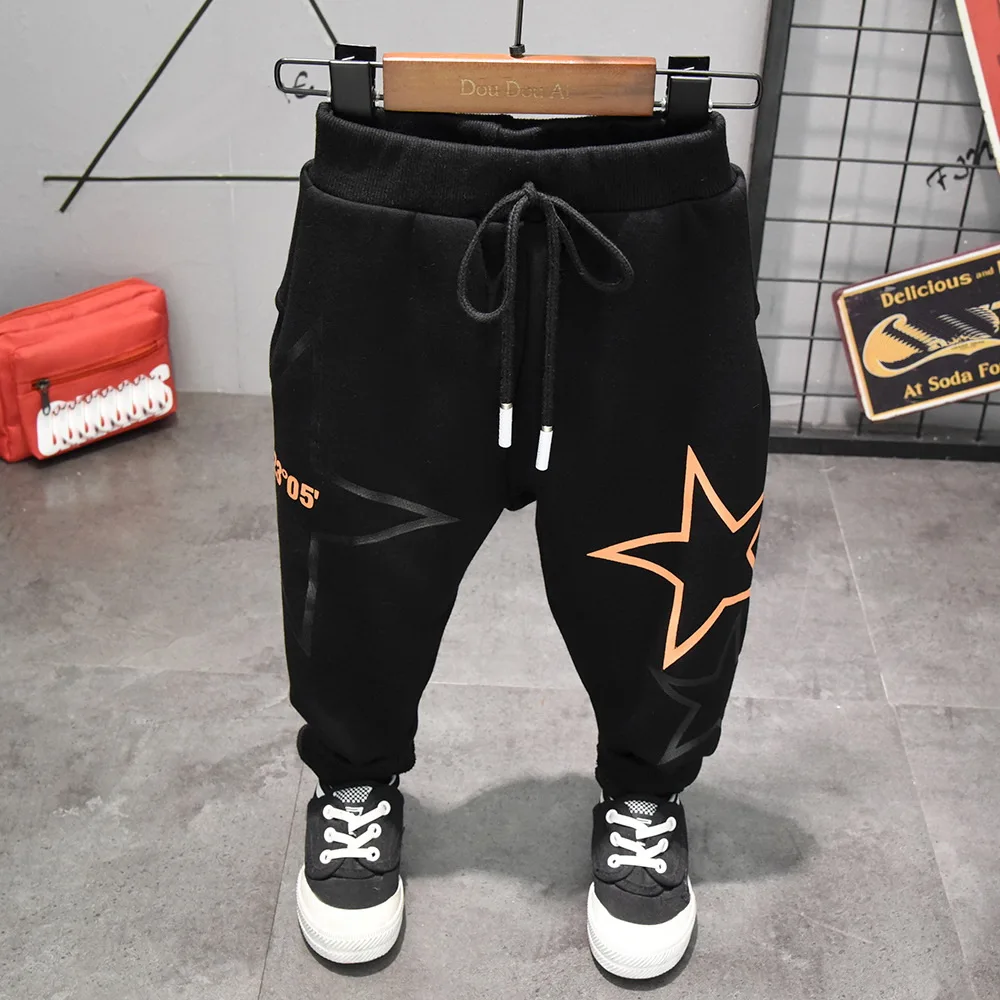 

Fashion Jeans for Children winter jeans Baby pants Plus Velvet Denim Trousers Elastic boys jeans costume 2-6years