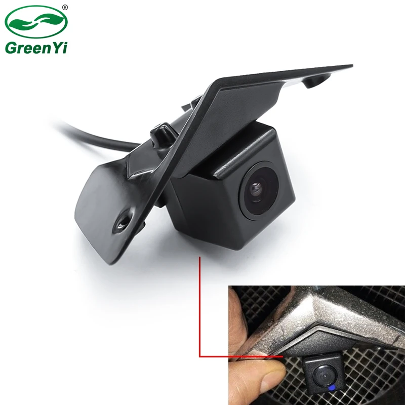 

GreenYi Car Front View Camera for Benz Mercedes Vito Viano A B C E G GL SLK GLK SL R GLA CCD Chip Logo Mark Vehicle Camera