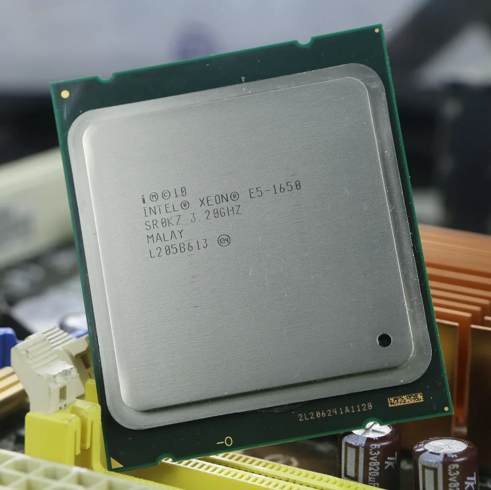 Оригинальный процессор Intel Xeon E5 1650 3 2 ГГц 6 ядер Кэш разъем 12 МБ 2011 SR0KZ e5 1650|xeon 1650|intel