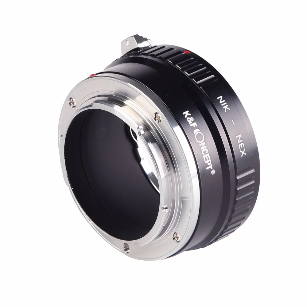 K& F CONCEPT AI-NEX Высокоточный переходное кольцо для установки объектива для Nikon линзы AI(к) для sony NEX-7 NEX-C3 NEX-5N NEX-VG Камера тела