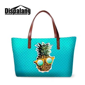 

Dispalang Fashion Handbags Pineapple Women Bag Cartoon Fruit Women Shoulder Bag Ladies Messenger Bag Girl Large Casual Hand Bag