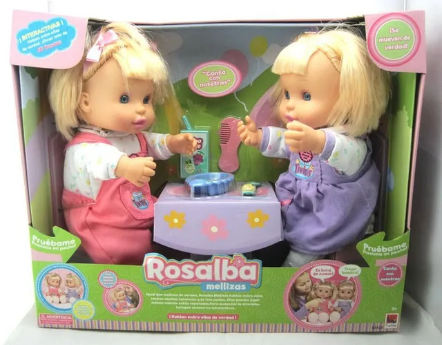 too cute twins interactive talking dolls