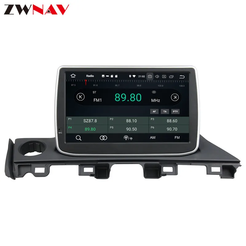 Top 9 inch Android 8 Car DVD Player GPS navigation For Mazda 6  Atenza 2017 headunit multimedia player tape recorder 3