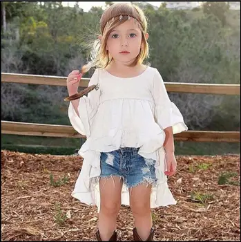 

2018 Europe and the United States new ins explosion children's clothing children's tide baby cotton dress girl dress