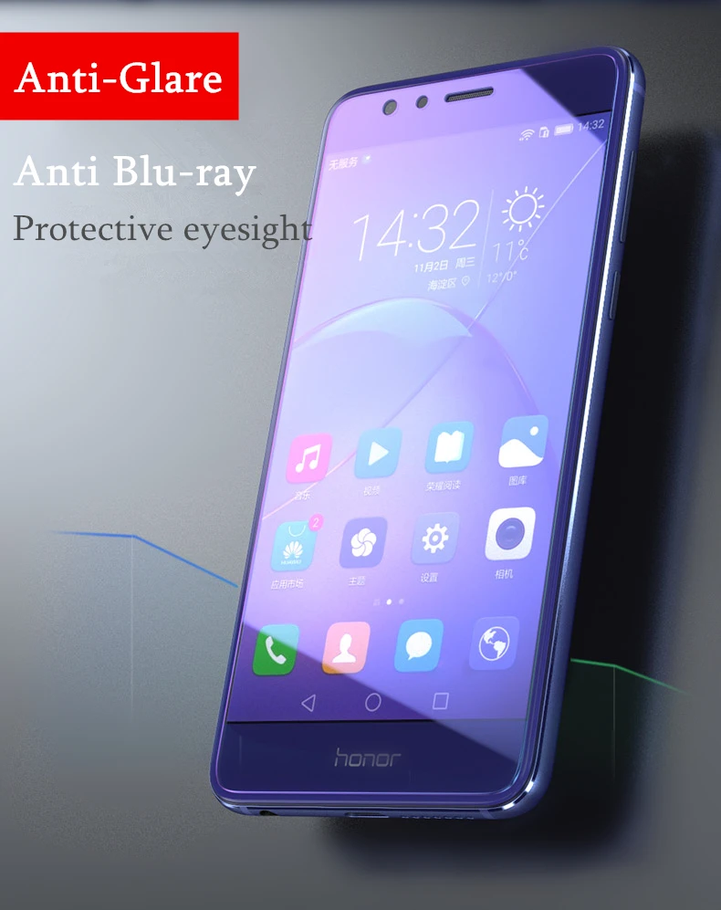 2 шт./лот, полностью закаленное стекло для huawei honor 8 Pro honor V9, защита экрана 0,26 мм, 9 H, взрывозащищенное стекло для honor V9/8 pro