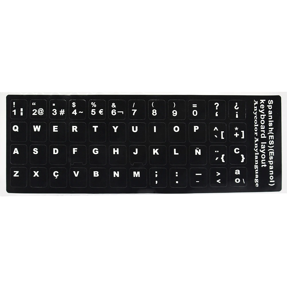 Multilingual Keyboard Sticker Labels