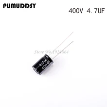 20 Higt quality 400V4.7UF 8*12mm 4.7UF 400V 8*12 Electrolytic capacitor