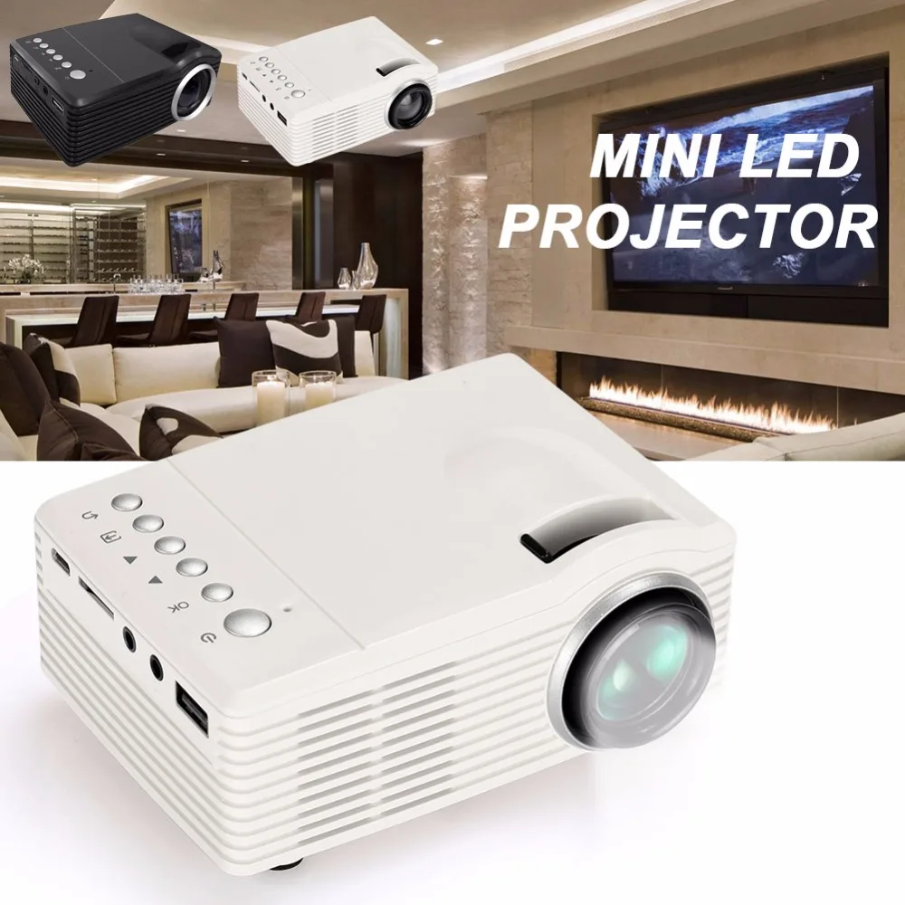 LED projector 500: 1 4: 3/16: 9 manual focus mini projector D-TV AV 1000LM home cinema office school theater video projector LED projector 500: 1 4: 3/16: 9 manual focus mini projector D-TV AV 1000LM home cinema office school theater video projector