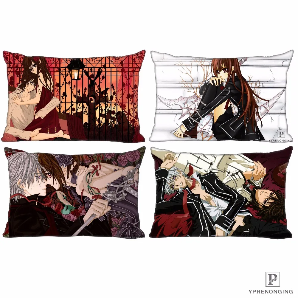 

Custom Vampire Knight Rectangle Pillowcases zipper 35x45cm (One Side Print)180516-21-18