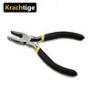 Krachtige 1Piece 4.5Inch Mini Pliers Practical Mini Pliers Nipper Hand Tools Electrical Wire Cable Cutters / 7 Models ► Photo 3/6
