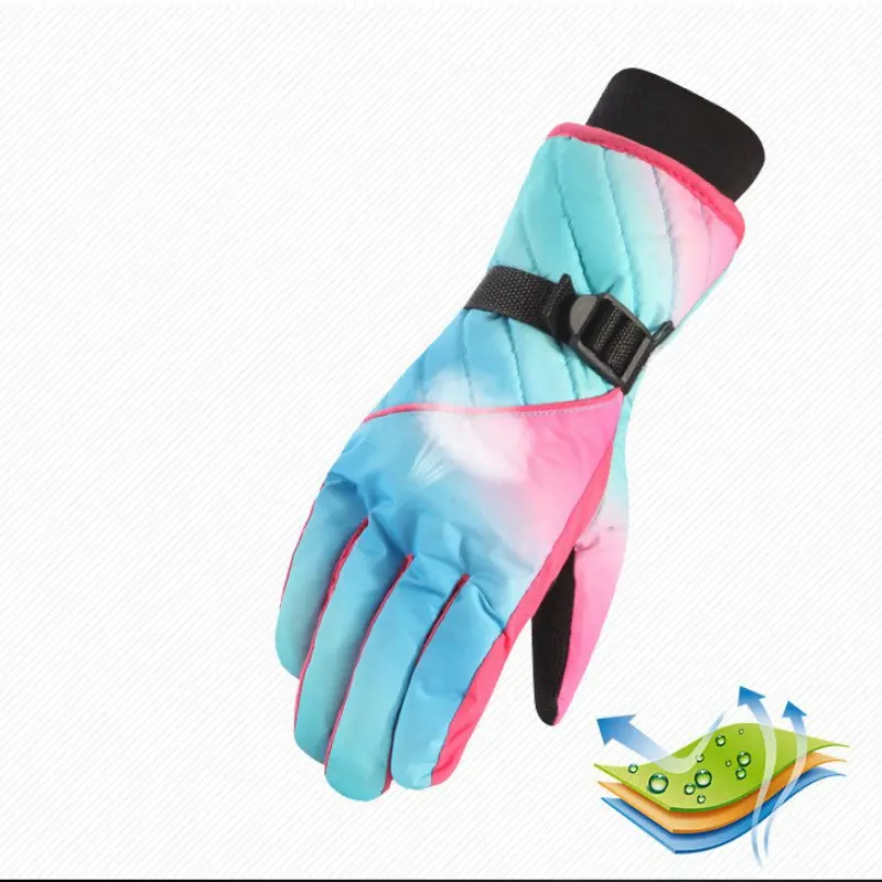 

Winter Motorcycle Riding Waterproof Snow Windstopper Camping Leisure Mittens New Women Men Ski Gloves Snowboard Gloves
