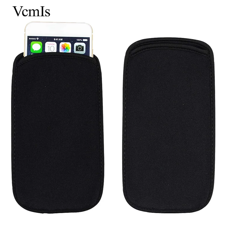 

Universal Elastic Black Sleeve Pouch For oppo A9/F11 Reno A7n A1k Realme 3 Pro/Realme X/Realme X Lite Phone Case Neoprene Bag