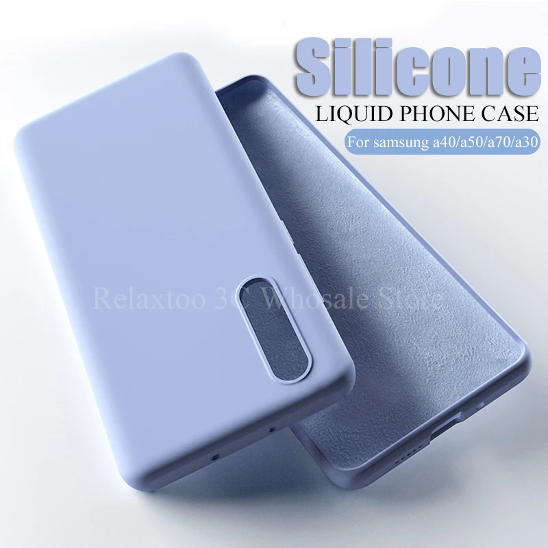 

Fashion Case on the For samsung Galaxy s10 s8 s9 plus s10E a50 a40 a70 a30 a10 m10 m20 not 8 9 Liquid Silicone phone funda coque