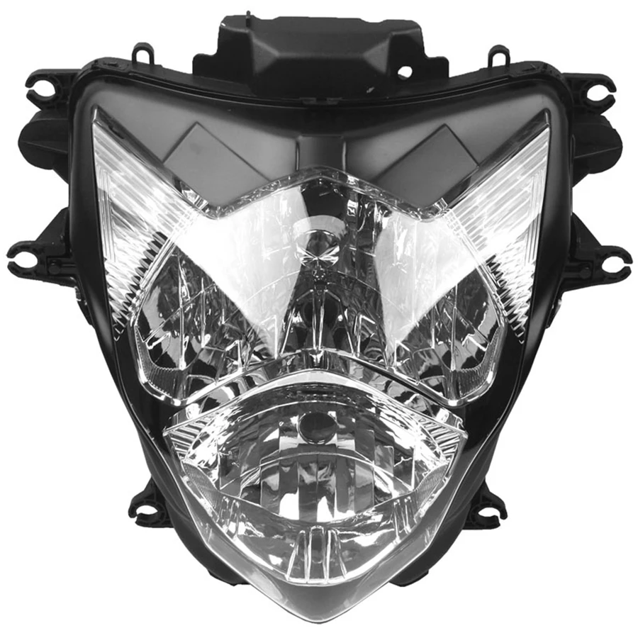 

Motorcycle Clear Lens Headlight Headlamp Case For Suzuki GSXR600 GSXR750  2011 2012 2013 Front Head Light Assembly Housing