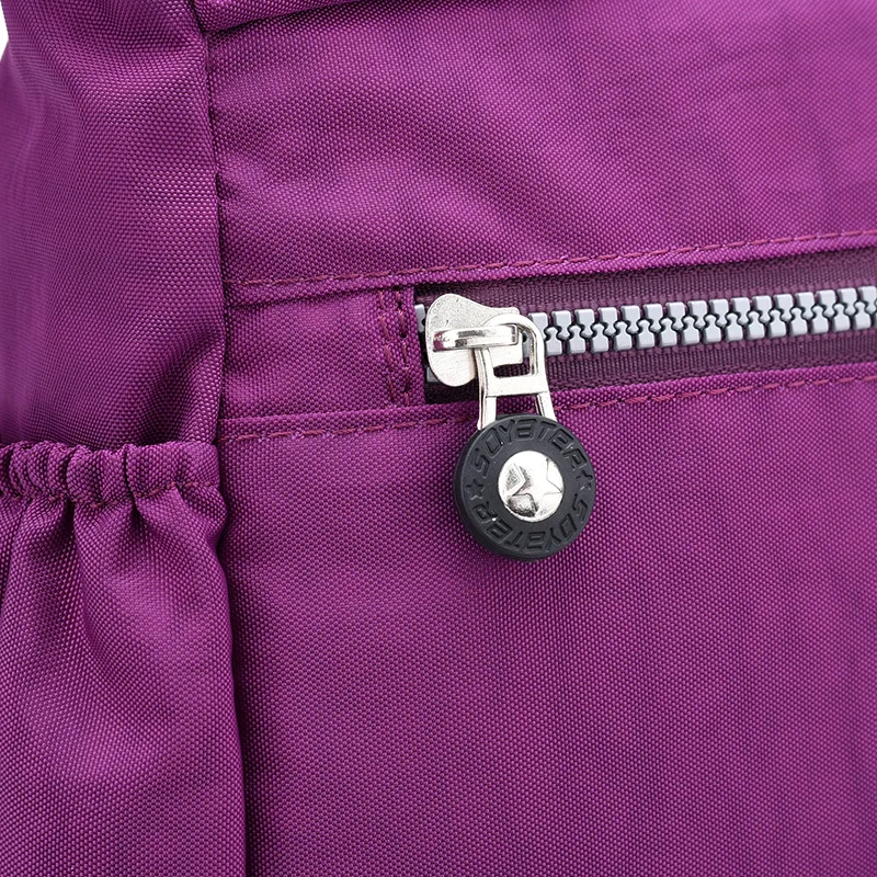 Женская сумка через плечо, нейлоновая сумка с принтом, женские сумки-мессенджеры, известный бренд, Повседневная сумка с цветочным принтом