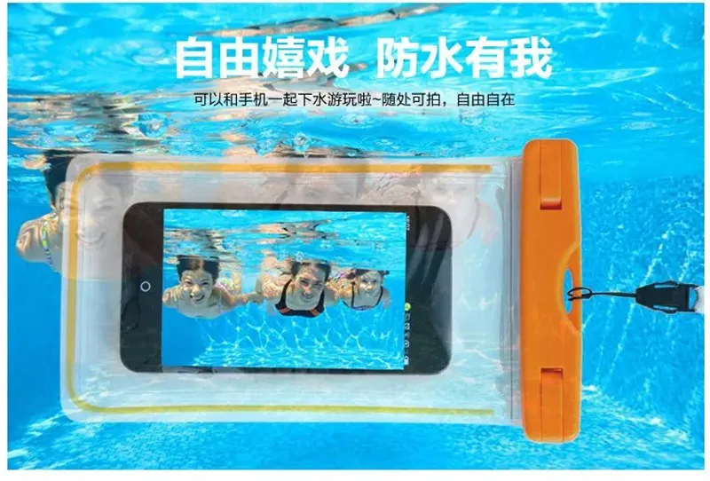 DISCASE 5 дюйма водонепроницаемый плавательный мешок чехол для телефона iphone XS MAX X 8 7