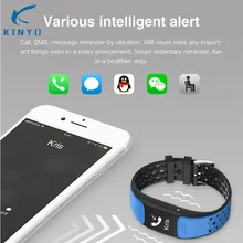 Смарт-браслет различных интеллигентая(ый) оповещение о Водонепроницаемый IP68 hd-дисплей и полноэкранном режиме он имеет гладкую ощупь pk mi band 2