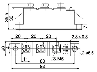 Быстрая 2 шт./лот MTC25A-16 триодный тиристорный модуль 1600 в силовой полупроводниковый кремниевый управляемый активные компоненты