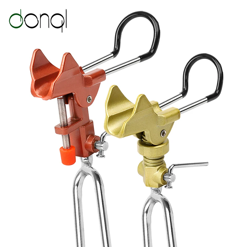 

DONQL High Quality Fishing Rod Holder Angle Adjustable Metal Bracket Rack Stand For Fishing Rod Support Tools Accessories