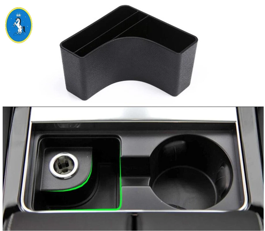 

Yimaautotrims Central Container Storage Box Phone Tray Accessory Cover Kit Fit For Land Rover Range Rover Velar 2018 2019