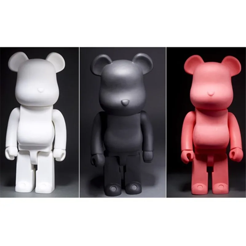 700% Bearbrick Be @ rbrick DIY модные однотонные игрушки ПВХ фигурка Коллекционная модель