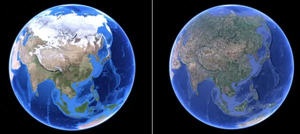 谷歌地球(Google Earth)推出Web版本,仅支持在Chrome中使用