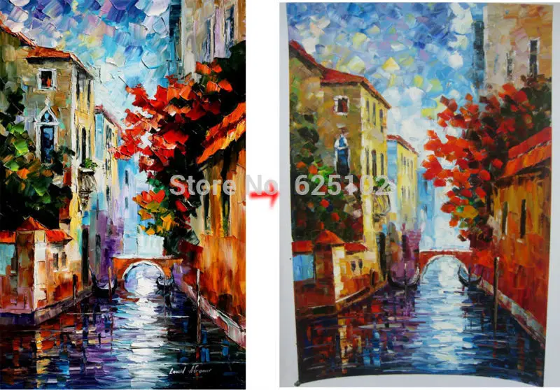 palette knife painting
