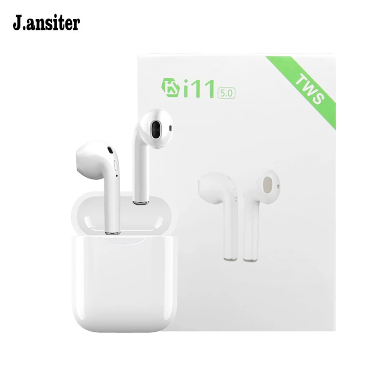 

i11 TWS Wireless Stereo earbuds Bluetooth 5.0 Pop-ups Headset Auto Pairing Sports Earphone for iphone X 7 Android xiaomi Samsung