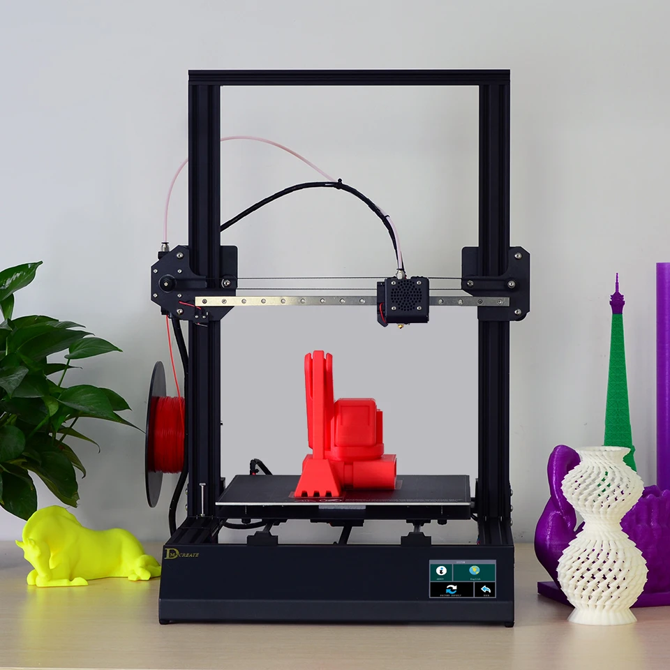 300*300*400 мм большой размер печати DMSCREATE DPX 3D Принтер Комплект металлическая рама