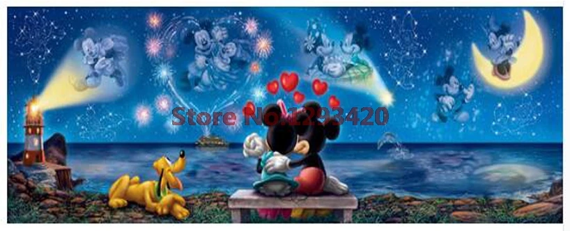 

2018 New Needlework 3D DIY Diamond Painting Cross Stitch Cartoon Crystal Needlework Diamond Embroidery Mosaic Home Decorative