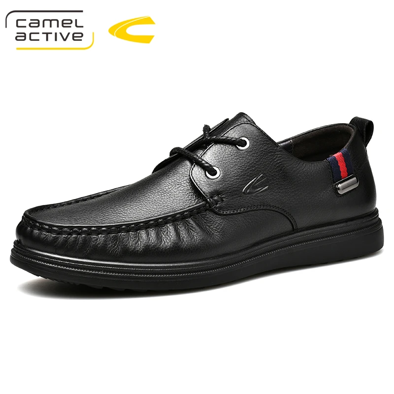 Camel Active New Genuine Leather Men casual shoes comfortable loafers
