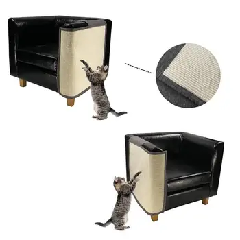 

Anti Scratching Sisal Furniture Protector Cat Grinding Claw Mat Couch Guard Easy Installation