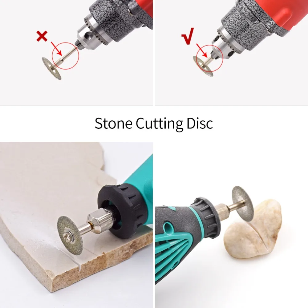 GOXAWEE 141pcs Rotary Tools Abrasive For Dremel Electric Drill Wood Metal Engraving Cutting Grinding Carving Polishing Accessori