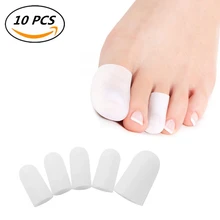 Силиконовый гелевый Защитный колпачок для пальцев ног, мягкие рукава для пальцев ног, предотвращающие появление мозолей, облегчающие боль в ногах, стельки, инструменты для ухода за ногами