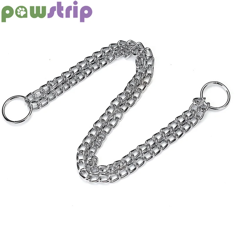 Buy pawstrip 3 Size Snake Chain Dog Collar Chihuahua Bulldog Training Puppy