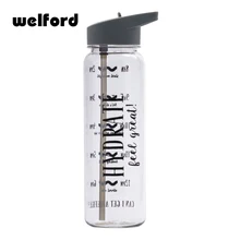 750 мл Бутылка Тритан Летняя мода воды чашки спорта со шкалой портативный открытый для туристического похода походные кружки BPA бесплатно