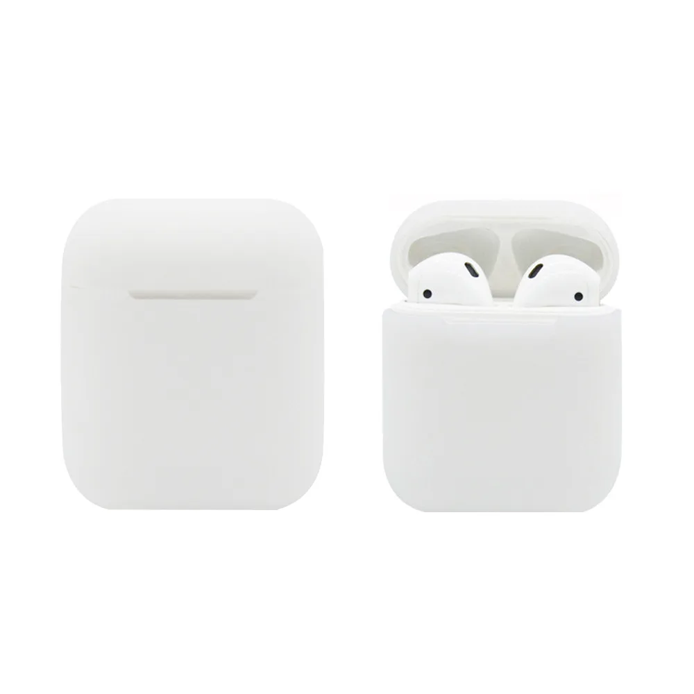 Earphone Case For AirPods Protect Box For Apple EarPods Silicone Cases Cover Protective Skin for Apple Airpod Charging Case#L25