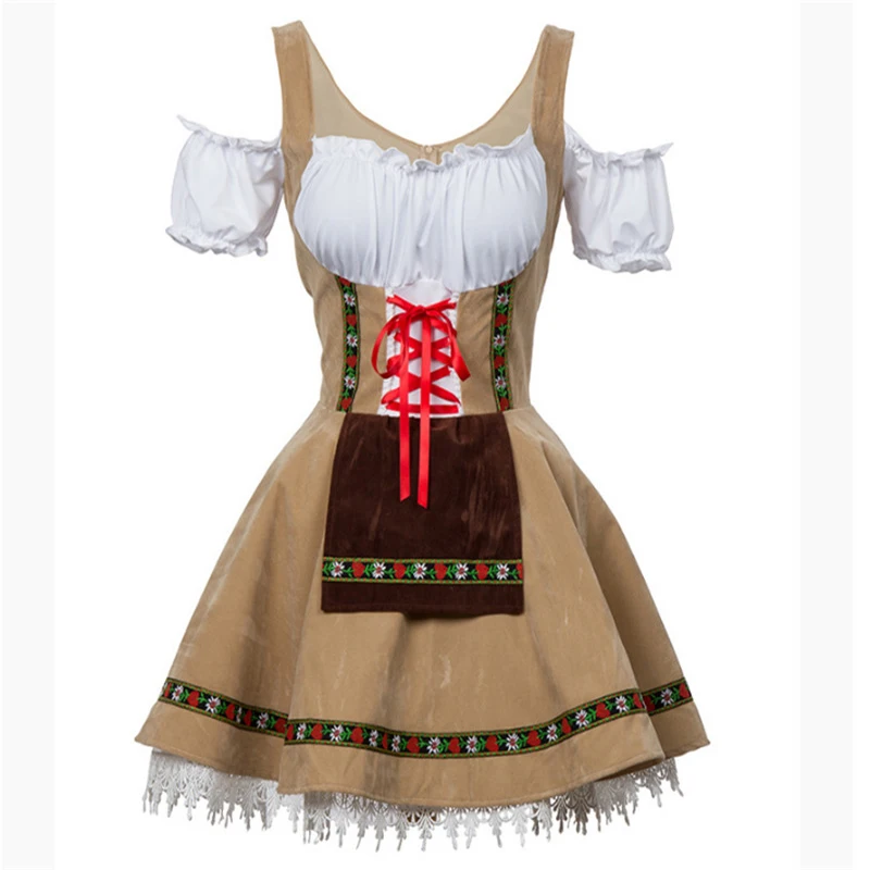 Utmeon плюс размеры 4XL мода Пиво oktoberfest костюм для девочек горничной Германии