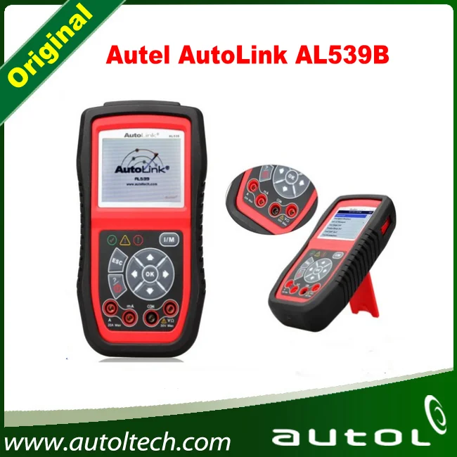 Universal OBD Code Scanner Autel AutoLink AL539B OBD II & Electrical Test Tool Update Online